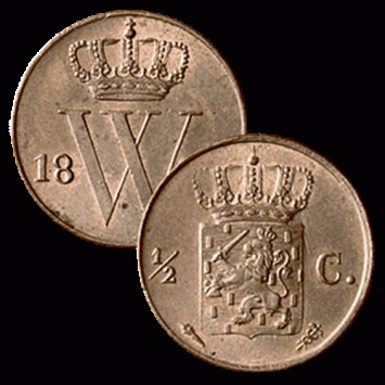 1/2 Cent 1832 b